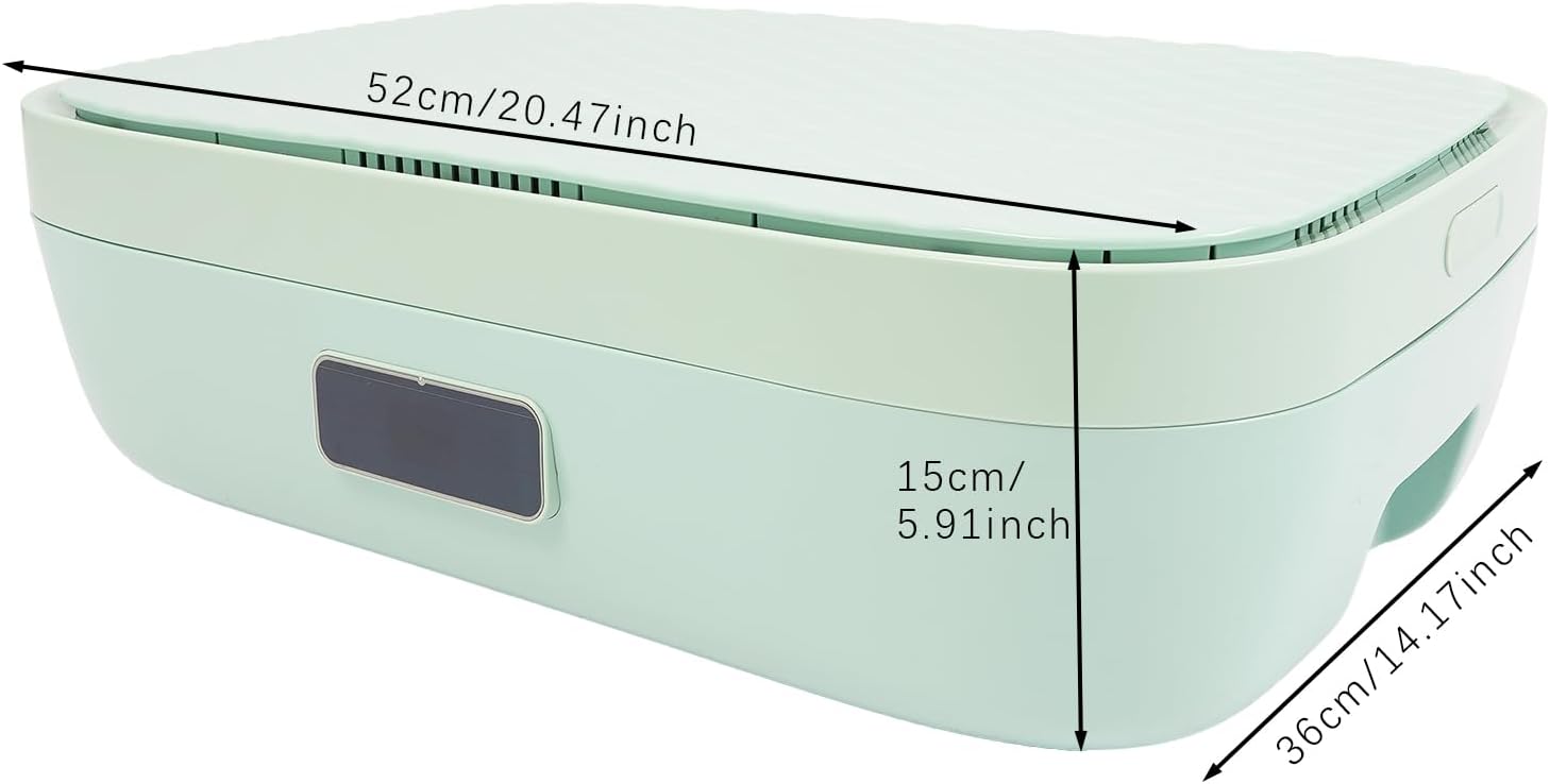 Folding Clothes Dryer, Electric Household Mini Laundry Dryer Machine with 4 Support Brackets, 87Gal Capacity Vertical Wardrobe Dryer Clothes Electric Drying Machine for Apartment RV