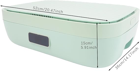 Portable Clothes Dryer, Foldable Electric Clothes Dryer Machine, Travel Mini Dryer for Clothes, Quick-Dry with Microcomputer Control, Automatic Ironing Machine Compact Wardrobe Dryer for Apartments RV