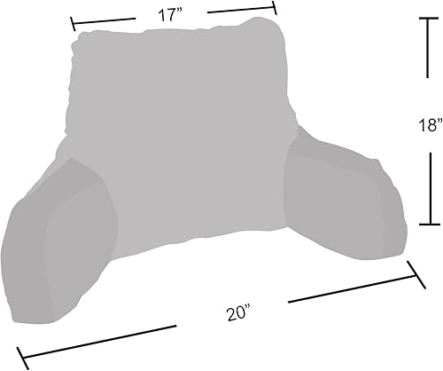 Miniatura 4 de Home Soft Things DO-IT-Yourself - Funda de almohada acolchada de terciopelo para lectura y relleno, respaldo para tumbona y reposabrazos para