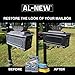 AL-NEW 2 Step Clean & Protect Kit | Clean, Restore, & Protect Your Outdoor Patio Furniture, Garage Doors, Exterior Lights, Window Frames, and More (16 Ounce Kit)