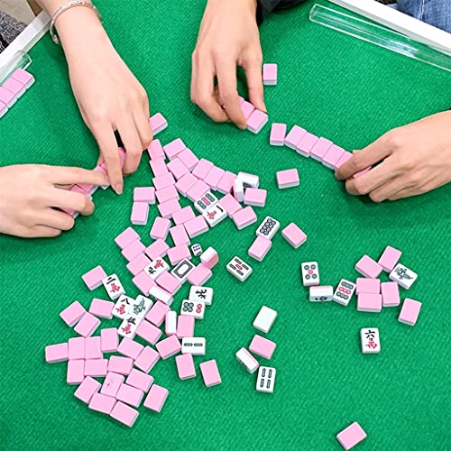 Mini Juego de Mahjong Chino con 144 Fichas Melamina miniatura 2