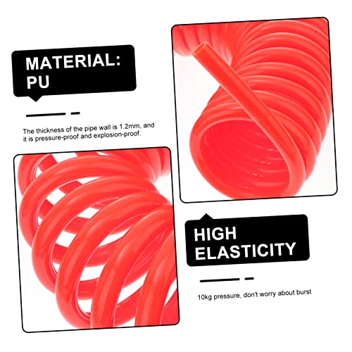 Manguera de aire comprimido PU helicoidal Housoutil con conector para compresor 6