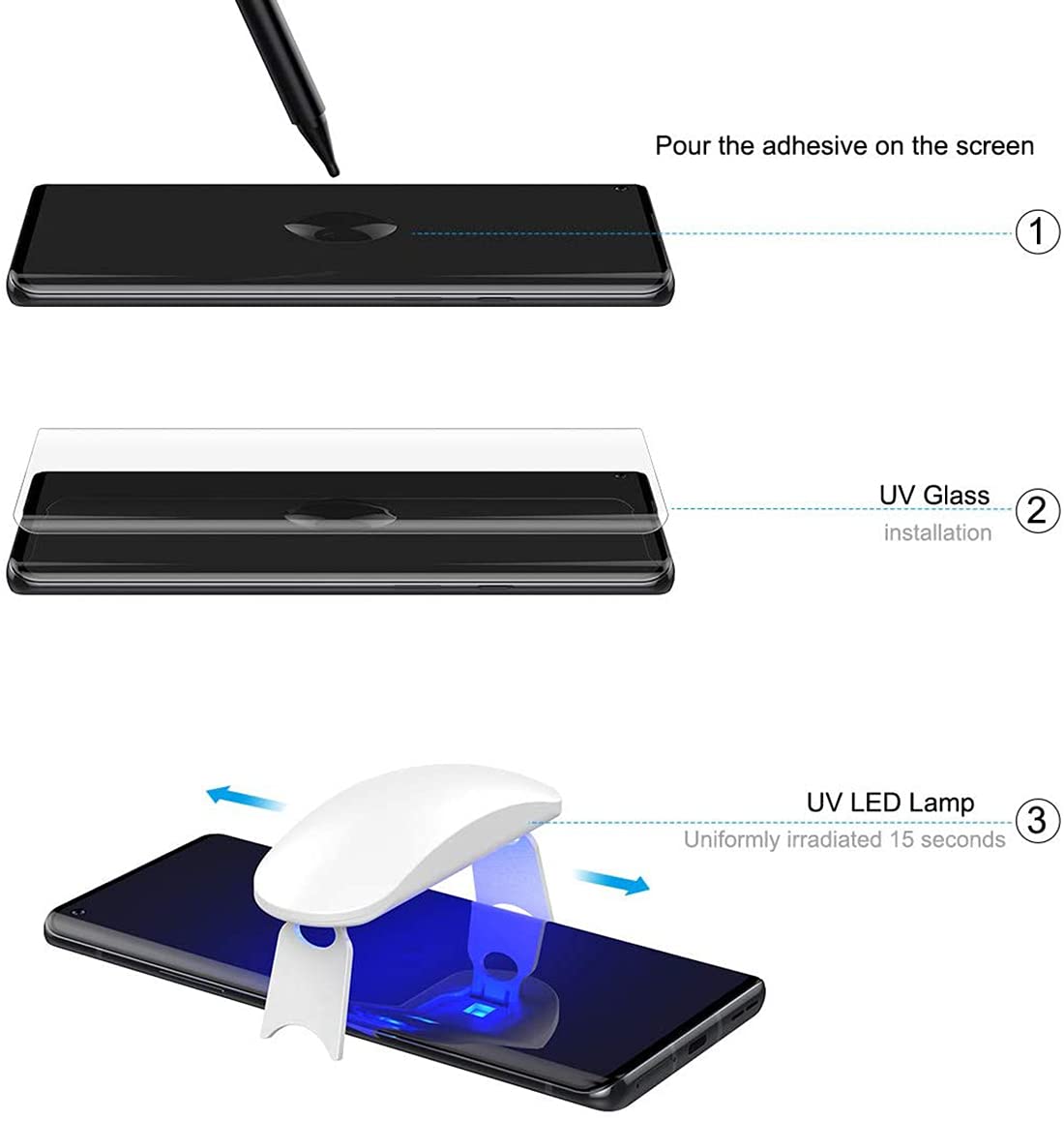 2 Films Protection écran En Verre Trempé Pour Oppo Find X - NOVAGO (incollables)