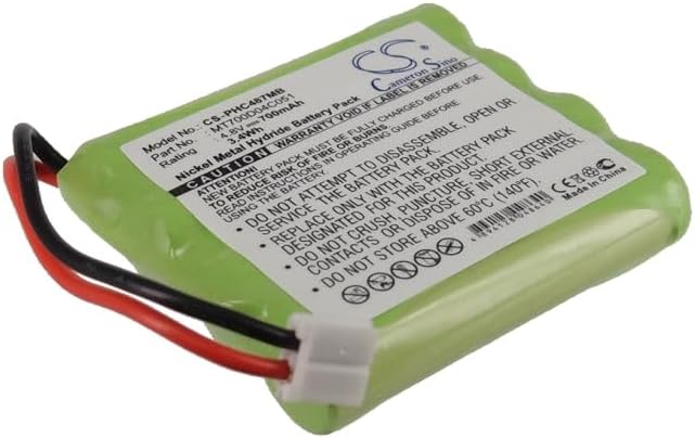 Reemplazo de batería compatible para Avent SDC361, HARTING & HELLING Janosch MBF4080,