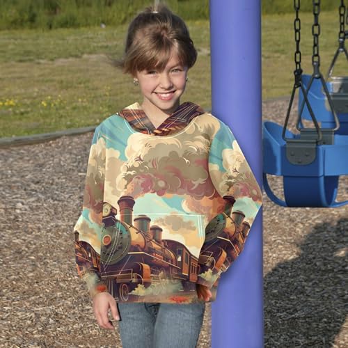 Kids Hoodies for Girls Boys, Pullover Hooded Toddler Sweatshirts Children's Hoodie4