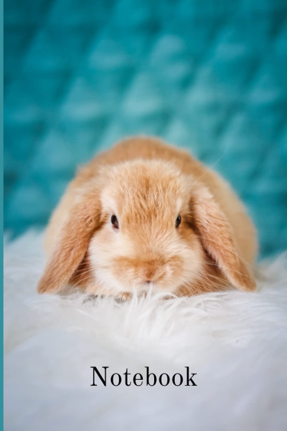 Notebook: Cute Animal Notepad Rabbit Cover Blank Lined Journal (Animal Collection)