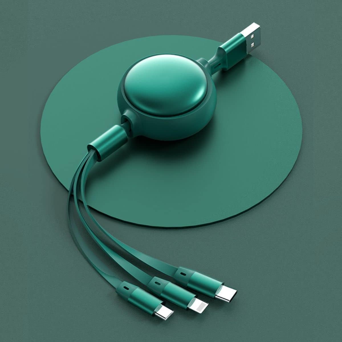 TERXA 3 In 1 Retractable Data Cable | Fast Charger Cord | Data Transfer Cable For Android/iOS & Type C | Power Delivery Multifunction Fast Charging Data Cable (Set of 1,Multicolor) (B0CDX43QF1) Amazon Price History, Amazon Price Tracker