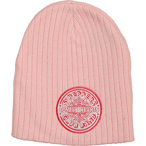 Woodbrass Club Beanie Beatles Design: Sgt Pepper – One Size Caps & Beanies - Les Beatles, Paul McCartney, John Lennon, RIngo Starr, George Harrison Woodbrass Club Beanie Beatles Design: Sgt Pepper - One Size Caps & Beanies