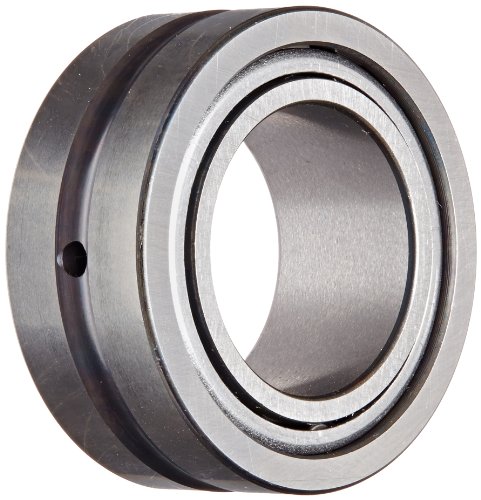 Koyo NA4905 Needle Roller Bearing, Removable Inner Ring, Open, Normal Clearance, Oil Hole, Steel Cage, Metric, 25mm ID, 42mm OD, 17mm Width, 15000rpm Maximum Rotational Speed