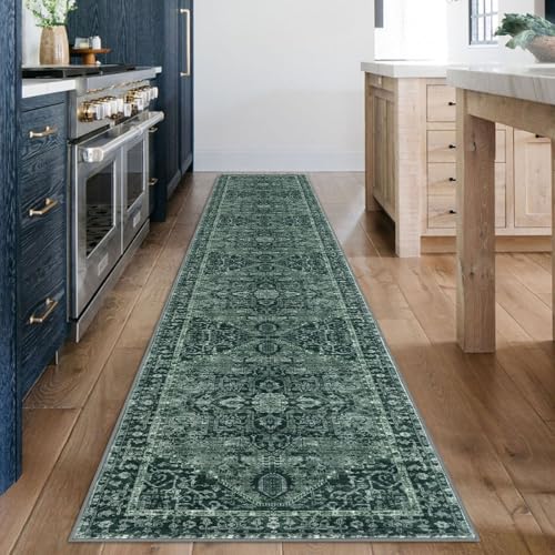 KOZYFLY Runners for Hallways 2x12 Ft Extra Long Washable Kitchen