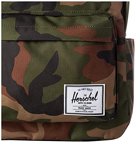 Image of Herschel Classic Backpack, Woodland Camo, Mid-Volume 18.0L