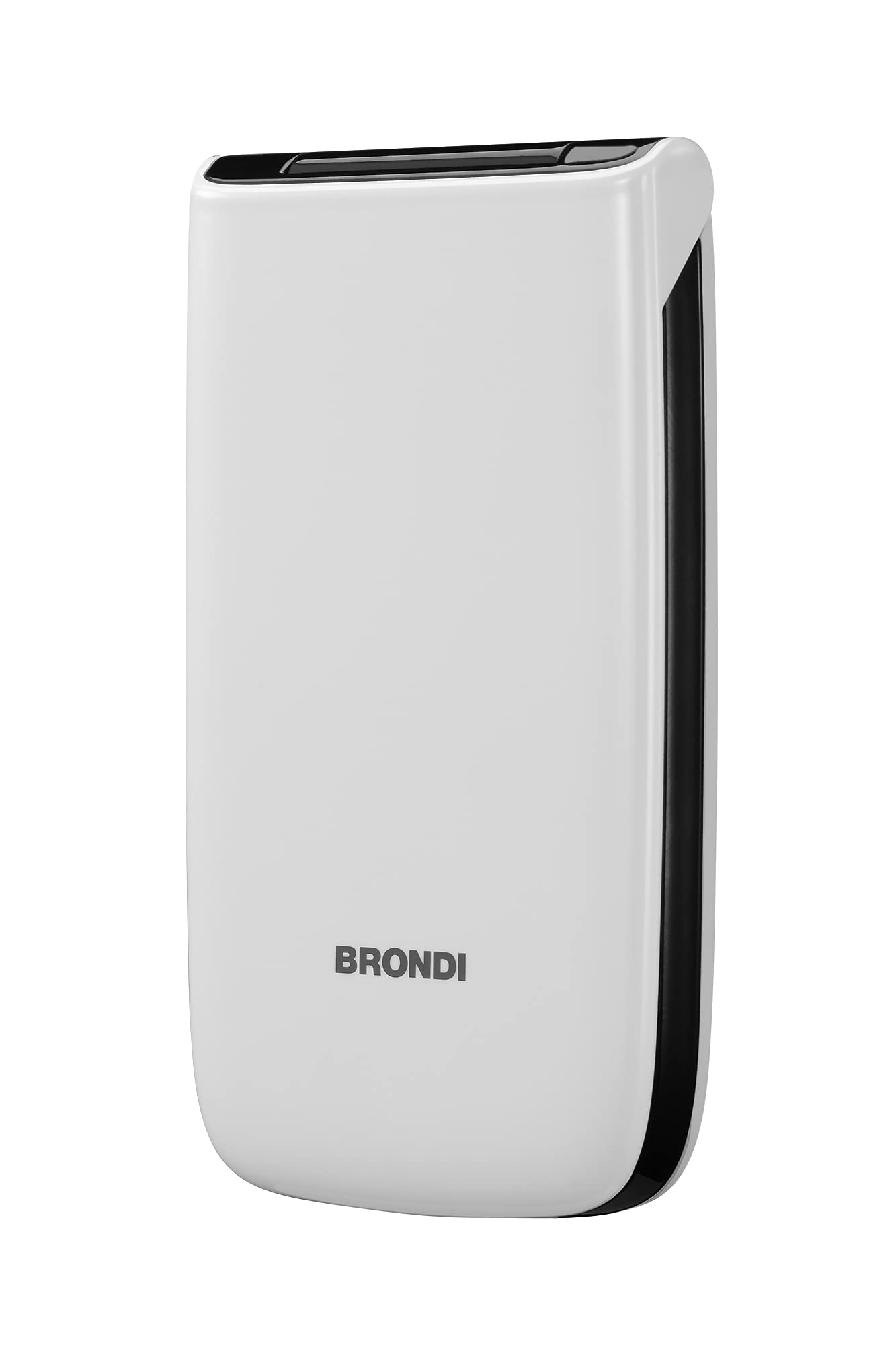 Brondi Magnum 4 Telefono Cellulare Maxi Display, Tastiera Fisica Retroilluminata, Dual Sim, 1.3 MP, Li-ion 800 mAh, Flip Attivo, Bianco