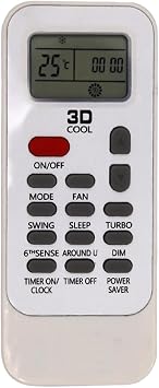 User Friendly Remote Control for Air Conditioners Offering Effortless Operations for Daily Needs for Remote
