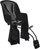 CADEIRINHA INFANTIL TRASEIRA FIXAÇÃO NO QUADRO POLISPORT ECOQUICK PRETO/CINZA UN