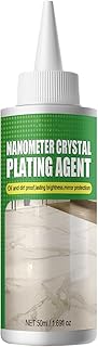 Nanometer Crystal Plating Agent,50ml Marble Nano Crystal-Plating Agent,Coating Agent of Nanocrystals,Ceramic Tile Polish,Quartz Countertop Cleaner Plating Agent for Kitchen/Everyday Cleaning (1 Bottle)