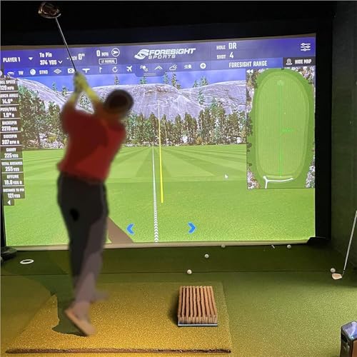 Tapis de frappe de golf simule un vrai bunker de parcours - 8