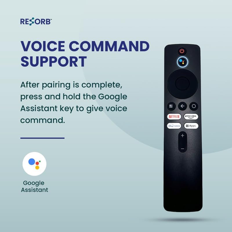 Image of Smart TV Remote Control Compatible with Xiaomi Mi Smart TV, Compatible with Mi LED TV, Compatible with Mi Android TV, Infrared Remote with All Essential Functions, Plug & Play | LED 654 VC