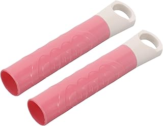 Sosoport 2 piezas Mango para Escoba y Fregona de Repuestos Antideslizantes Color Rosa Accesorios para Limpieza y Mangos Extensibles