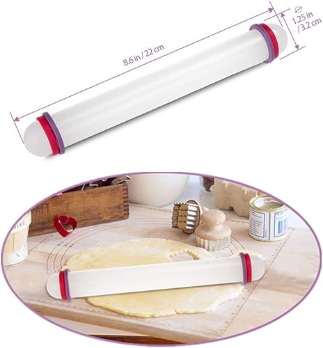 Miniatura 8 de Kit de herramientas de pasta de goma de mascar para flores y hojas, 4 juegos de cortador de flores de pasta de goma, 4 moldes de silicona para