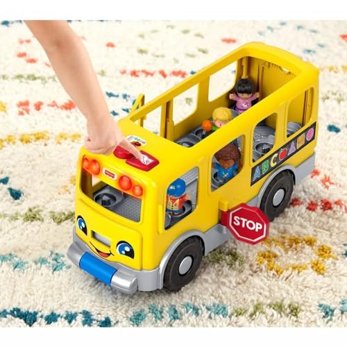 Fisher-Price Little People Big Yellow School Bus Toddler Toy - image 3