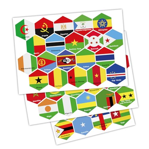 Autocollants drapeaux du monde pour identifier vos étapes de voyage