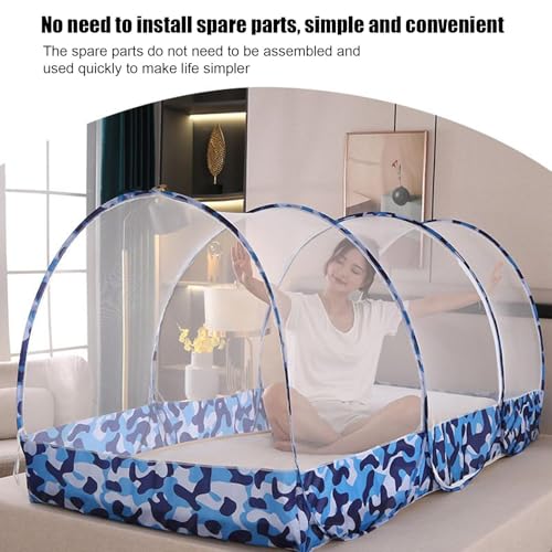 Tente nette pour le camping pliable et moustiquaire de voyage portable en maille - 2