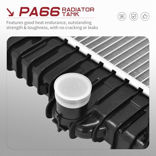 YITAMOTOR Radiator Compatible with 2012 2013 2014 2015 2016 2017 2018 Chevrolet Sonic LS LT LTZ ZMX L4 1.6L 1.8L by YITAMOTOR - Image 5