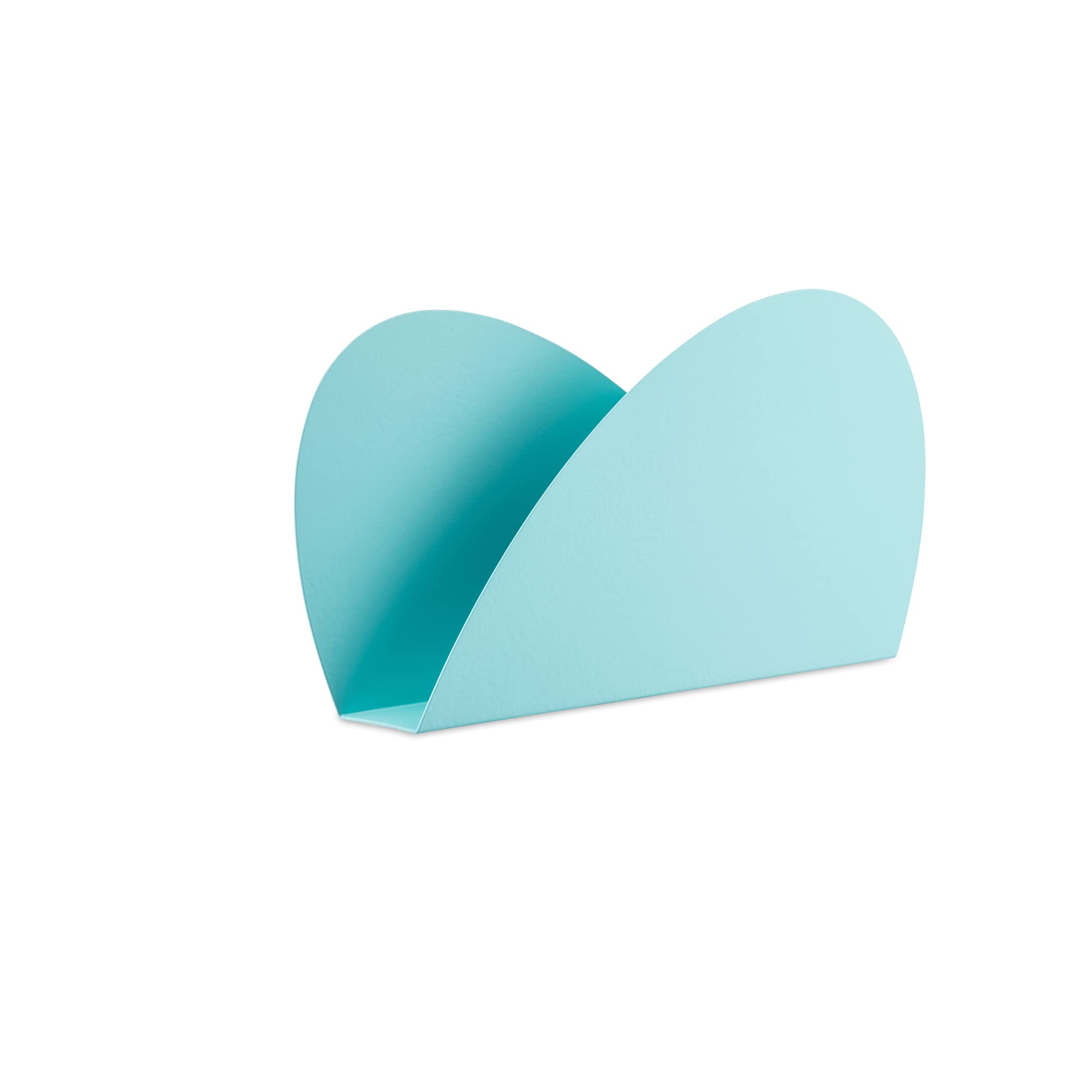 Alessi ABI09S Laz Ellipse Set Composto da Due Contenitori in Acciaio Colorato con Resina Epossidica, Turchese