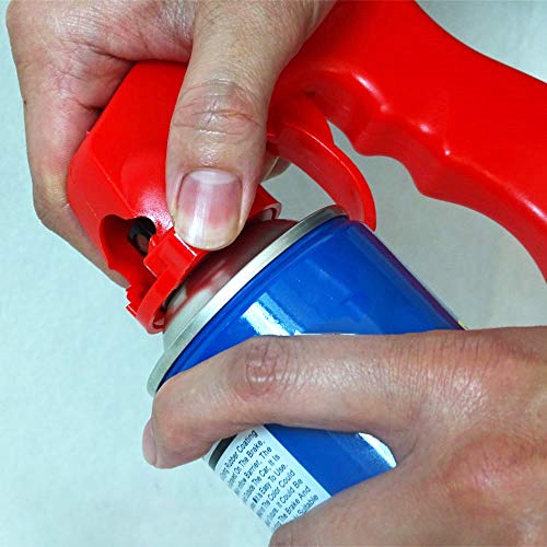 Zwbfu Manopla de spray de pintura em aerossol com gatilho Full Grip para manutenção de carros de pin
