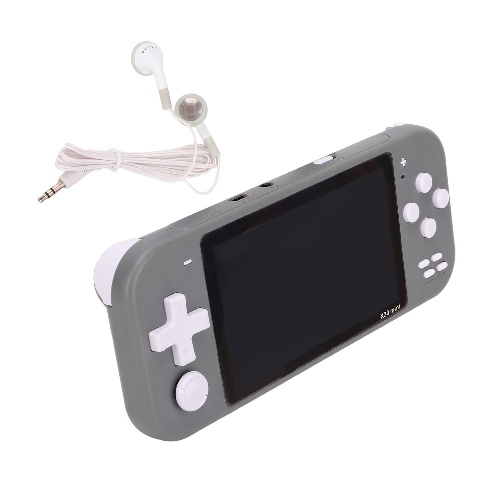 Console Portatile Retrò Videogioco Portatile con Batteria 1500mAh Incorporata e Schermo da 4,3 Pollici per Bambini e Adulti