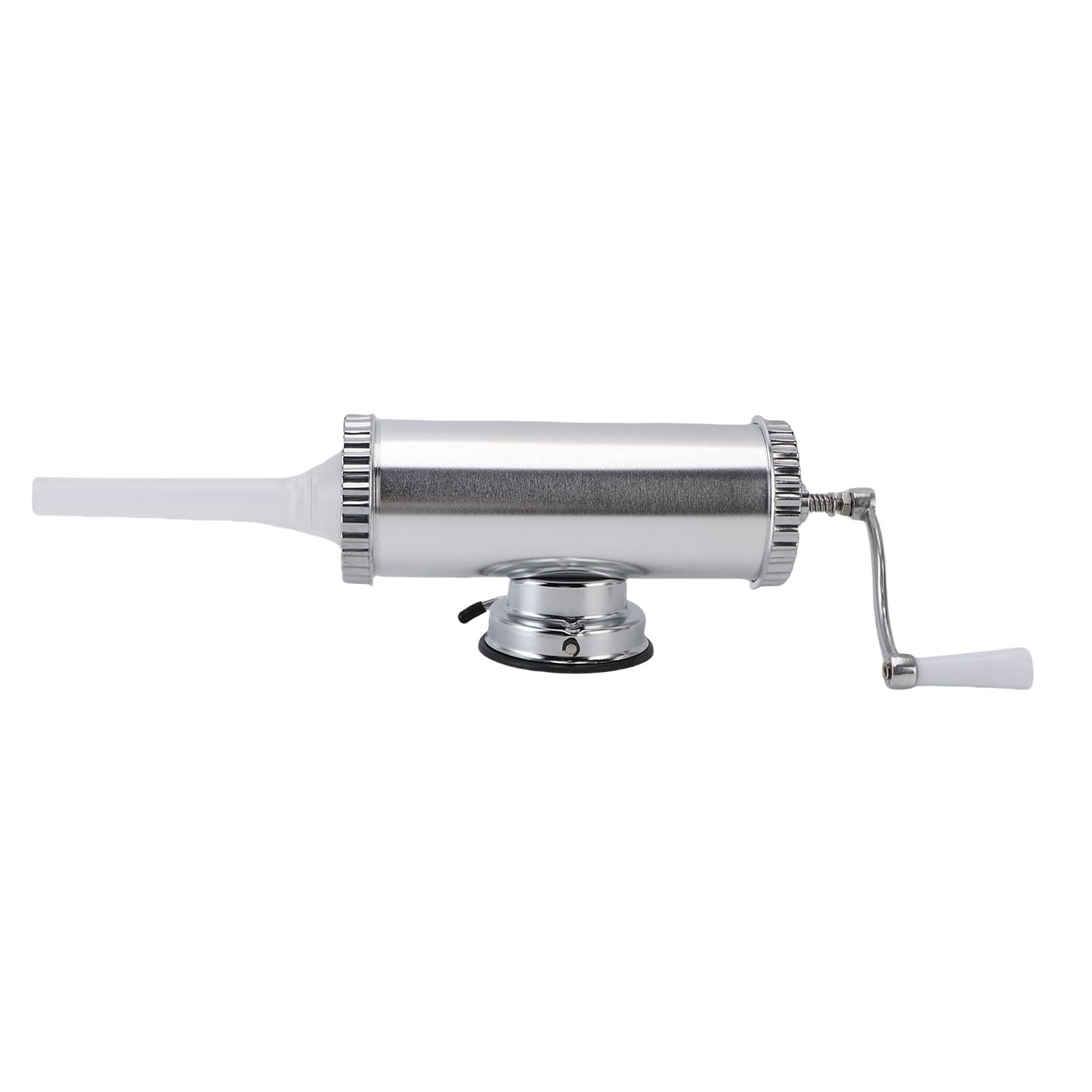 KIMISS Embutidora Manual de Salchichas de Acero Inoxidable | Máquina Llenadora de Carne Compacta para Uso Doméstico y Comercial, Eficiente y Ajustable (S 22,5 cm/8,86 pulgadas de diámetro)