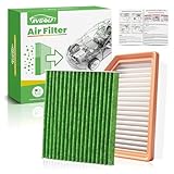 RVgolf Engine+Cabin Air Filters Set Fit for 2021 2022 2023 2024 2025 2026 Nissan Rogue AC Filter
