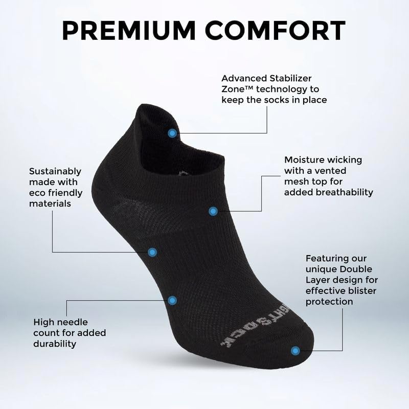 Wrightsock mens Coolmesh II Tab - Image 2