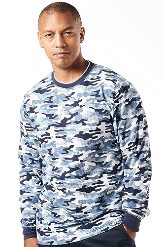 STACY ADAMS Men’s Long Sleeve Fashion Thermal Pullover, Regular Cut Specs