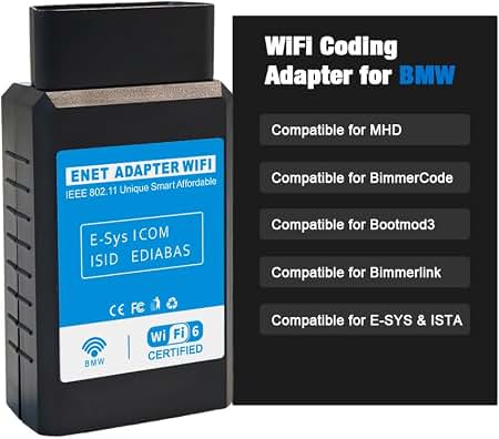 Amazon.com: for MHD Bootmod3 Bimmerlink WiFi Coding Adapter for