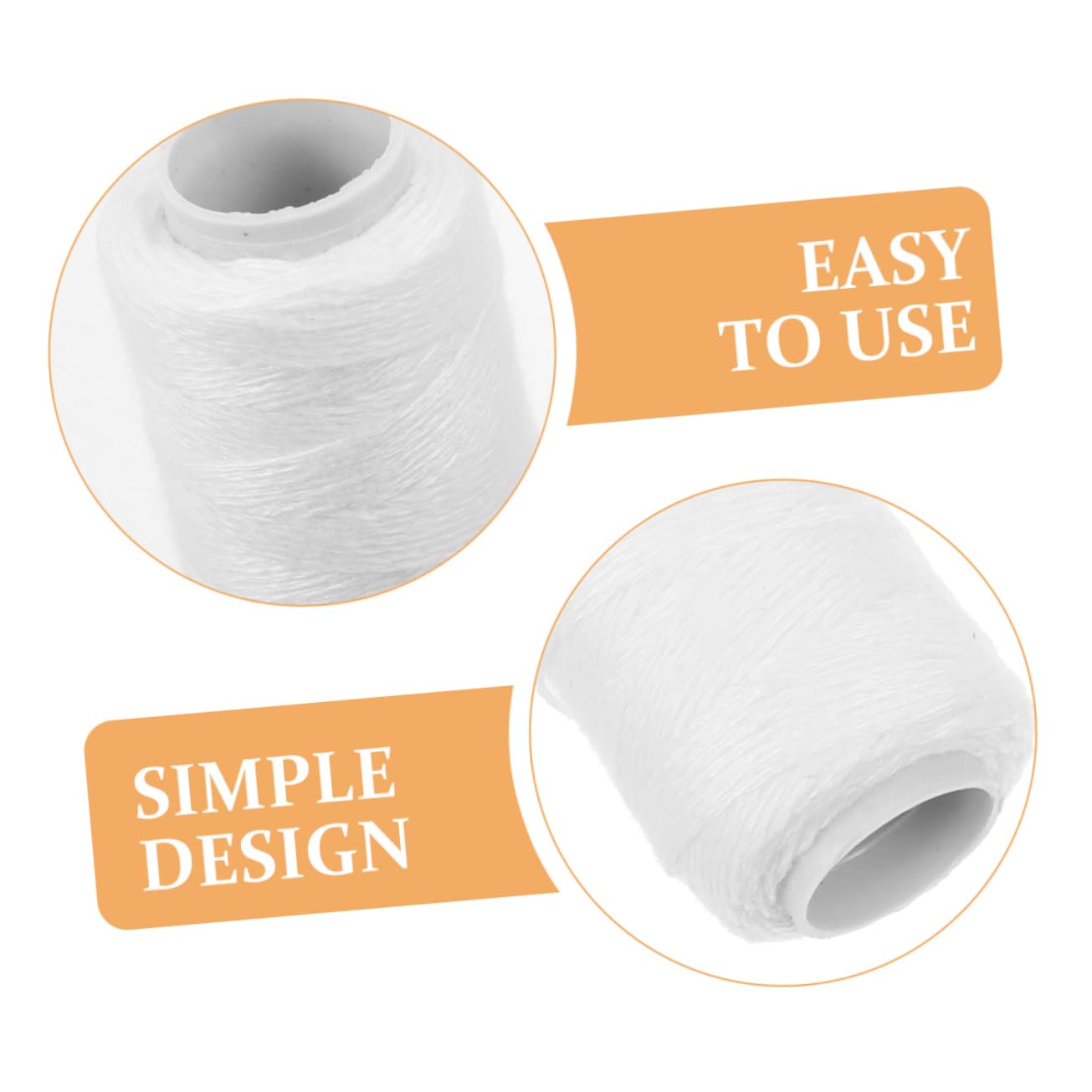 Beatifufu 5 Rolls Threading Thread for Eyebrow Hair Remover Face Threading Tool Soft Facial Hair Removal Thread