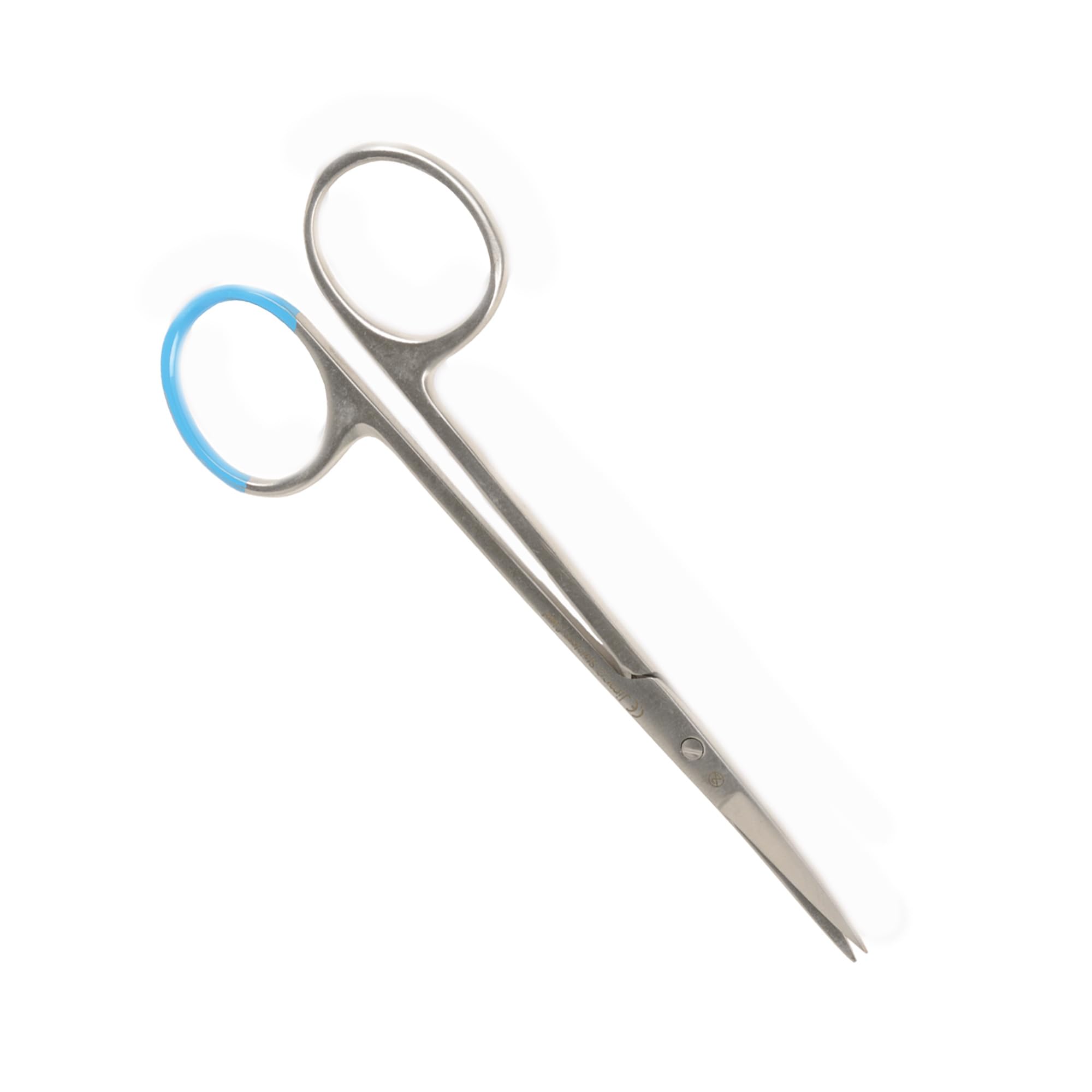 GIMA - Iris chirurgische Schere mit gebogenen spitzen Spitzen, steril, Einweg, Edelstahl, 11,5 cm, 38831