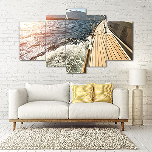 Impression image art mural verre acrylique triptyque de haute qualité - 5