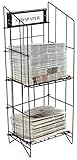 Newspaper Rack, Includes a 14” x 4.5