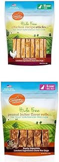 Canine Naturals Chicken Recipe Chew-Rawhide Free Dog Treats - Made from USA Raised Chicken-All-N Chicken Recipe Chew-Rawhide Free Dog Treats - Made from USA Raised Chicken - All-N