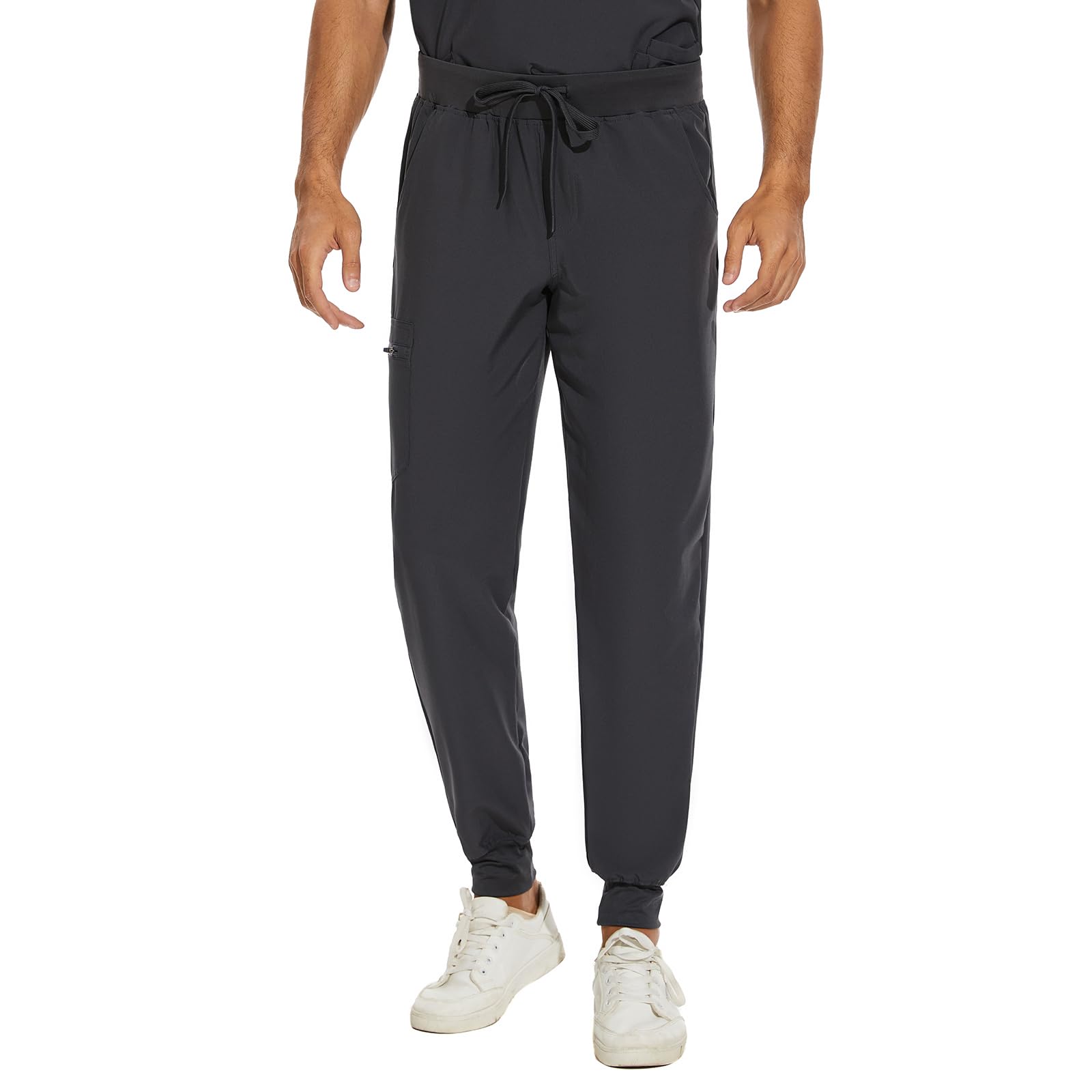 Scrub Pants for Men, Jogger Pants with 5 Pockets