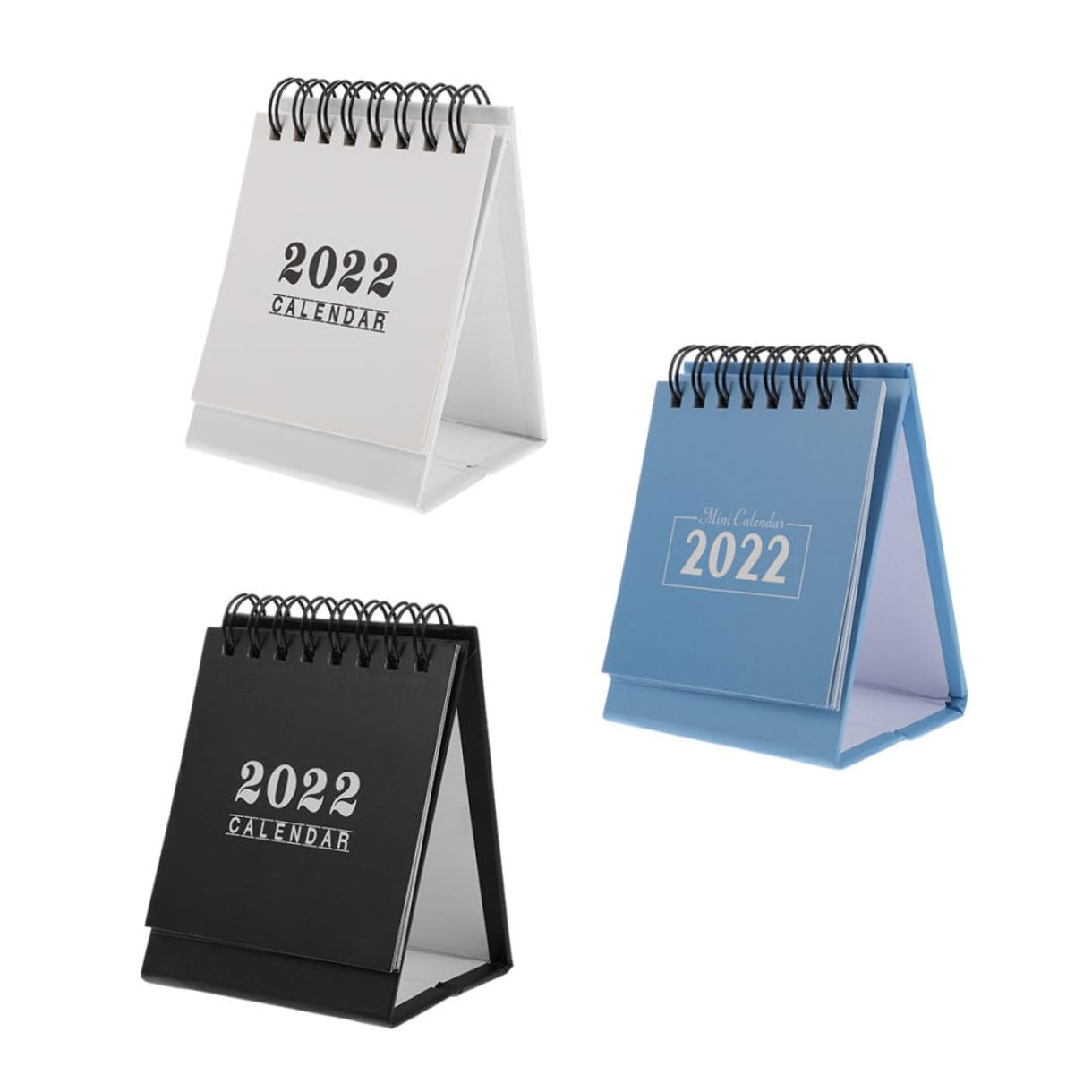 24stücke Teiliges Desktop-kalender Praktische Tischkalender Für Büro Schule Und Zuhause Mit Gedruckten Seiten Für Optimale Planung