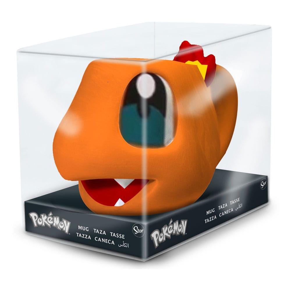 Stor Orange Storline Pokemon 3D Mug Charmander 385 Ml