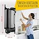 GOURMETmaxx Waffeleisen für 2 Waffeln | 1000 Watt | Für Belgische Waffeln + Antihaftbeschichtung | Mit Heizelementen oben & unten zur gleichmäßigen Wärmeverteilung | Stufenlos Einstellbar