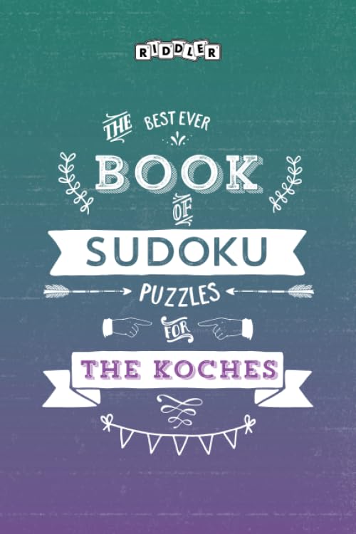 The Best Ever Book of Sudoku Puzzles for The Koches