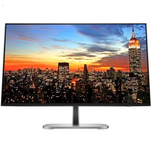 Image of HP Series 7 Pro 24-inch 724pu WUXGA (1920 x 1200) LCD Monitor, 2-Pack Daisy Chain Connectivity, DisplayPort, USB-C with 100W Power Delivery Bundled with Desk Mount Dual Monitor Stand