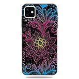  Patrón de impresión en relieve TPU Funda móvil para iPhone XI 2019 (Pettern : Oso ficticio)