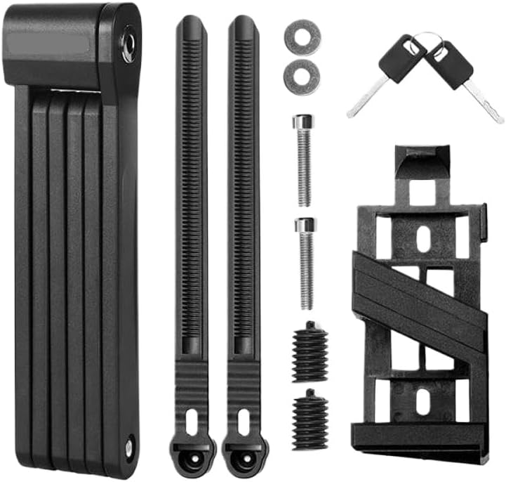 Bicycle Foldable Lock Anti-Theft Security Chain for Bike Motorcycle Scooter Portable MTB Road Bike Cycling Accessories