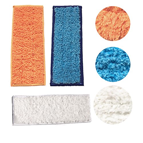 ANBOO Washable Mopping Pads for iRobot Braava Jet 240 241
