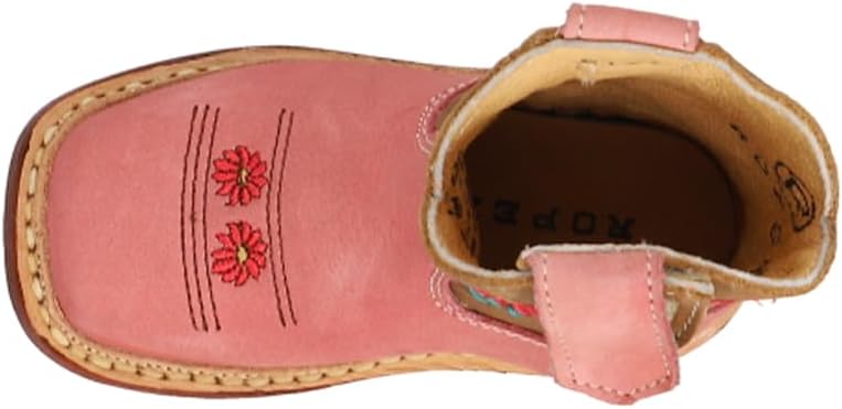 ROPER Infant Girls Cowbabies Cactus Square Toe Casual Boots Ankle